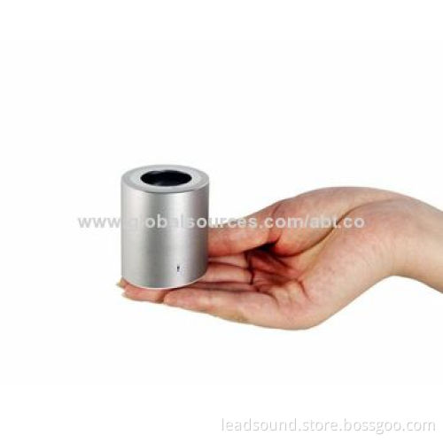 Portable Bluetooth Speaker in Black, Silver and Luxury Gold, Built-in Microphone, Handsfree, Palm